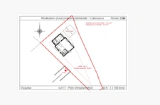Dpt Corse (20), à vendre CALENZANA terrain 517 M²