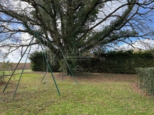 VIAGER OCCUPÉ – Maison de caractère avec piscine + dépendances – Grand jardin – LÉSIGNY (86)