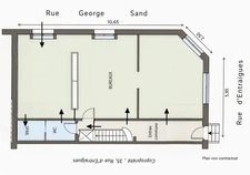 Bureaux à louer d'environ 60 m² – Hypercentre de Tours (37)