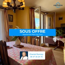 VIAGER LIBRE - À vendre Appartement 5 pièces à TOURS PLACE COTY (37)
