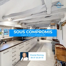 A vendre en VIAGER OCCUPÉ – Longère de caractère de 140 m² avec jardin à SEMBLANÇAIS (37)