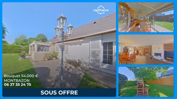 Maison VIAGER OCCUPÉ à vendre 6 pièces MONTBAZON (37)