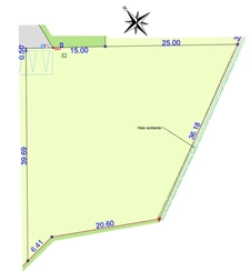 Terrain constructible viabilisé de 1 118 m² à vendre proche de MONTAUBAN