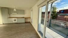 TOURCOING T3 de 61 m² avec terrasse Sud, 2 stationnements sécurisés
