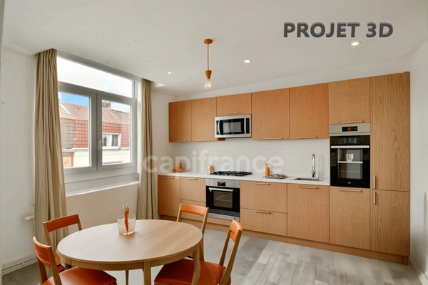 Immeuble mixte avec local commercial libre – Lille -  fort potentiel