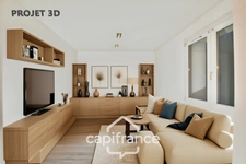 Appartement T4 lumineux avec balcon, et stationnement privatif