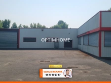 REBAIS - Terrain de 8500m² environ avec 2 batiments industriels de 1800m²