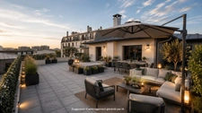 MAISONS ALFORT Centre Ville - Magnifique Penthouse de 4 Pièces - 87 m²avec sa terrasse d'exception de 120 m² + 2 emplacements de parking