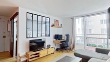 PARIS 15e – CONVENTION – Appartement de "3 pièces" dans une résidence soignée avec gardien – 54m² plus une cave