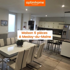 Maison avec potentiel à vendre 5 pièces MESLAY DU MAINE (53)