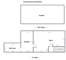 Maison à vendre 9 pièces BEAULIEU LES LOCHES (37)