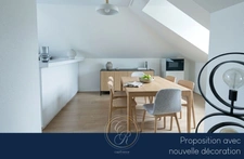 Quartier Centre-ville - La Fayette - Appartement T3 duplex atypique – Hyper centre – Proche Jardin des Plantes - 75 m² utiles
