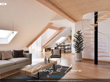 Duplex à vendre - Atypique et Lumineux – 130 m² au sol - Proche Albertville
