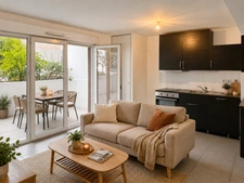 Montpellier – Antigone / Lez – T2 avec terrasse et garage
