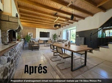 Maison en pierre – 158 m² habitables – Terrain 500 m² + dépendances – Vue panoramique sur la Loire