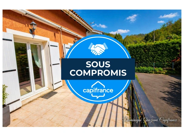 Opportunité à saisir, maison individuelle  90M2 ,3 chambres ,au calme, avec jardin et piscine. 