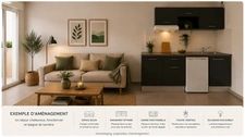 Appartement à vendre 2 pièces BEZIERS (34)