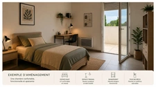 Appartement à vendre 2 pièces BEZIERS (34)