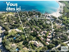 A VENDRE opportunité rare Magnifique Villa de caractère en pierres de taille de 7 pièces sur terrain arboré de 2500m2  au pied de la plage de Portigliolo, à BELVEDERE CAMPOMORO (20)