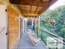 A VENDRE SUPERBE VILLA d’architecte bioclimatique 5 pièces, vue mer et vallée, belles finitions idéale et chaleureuse pour toute la famille, CASALABRIVA CORSE DU SUD (20)