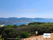 À vendre Olmeto: Vaste demeure en pierres avec vue panoramique mer et golfe du Valinco, quartier résidentiel, grand terrain piscinable, idéal projet hôtelier, investissement locatif en Corse du Sud