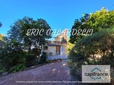 A VENDRE SUPERBE VILLA d’architecte bioclimatique 5 pièces, vue mer et vallée, belles finitions idéale et chaleureuse pour toute la famille, CASALABRIVA CORSE DU SUD (20)