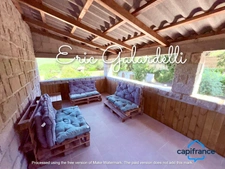 A VENDRE opportunité rare Magnifique Villa de caractère en pierres de taille de 7 pièces sur terrain arboré de 2500m2  au pied de la plage de Portigliolo, à BELVEDERE CAMPOMORO (20)