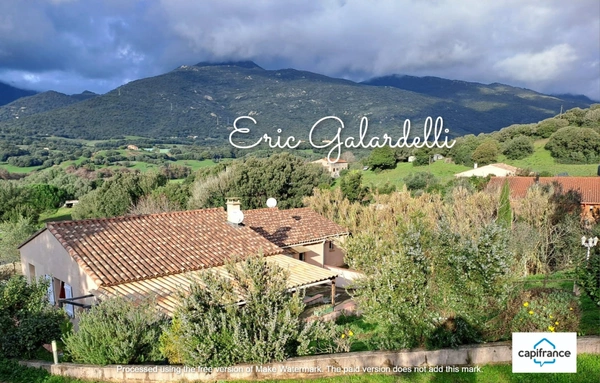 A VENDRE Ensemble immobilier locatif de 3 appartements T2 en rez-de-jardin sur la commune de VIGGIANELLO (20) proche plage et Propriano