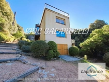 A VENDRE SUPERBE VILLA d’architecte bioclimatique 5 pièces, vue mer et vallée, belles finitions idéale et chaleureuse pour toute la famille, CASALABRIVA CORSE DU SUD (20)