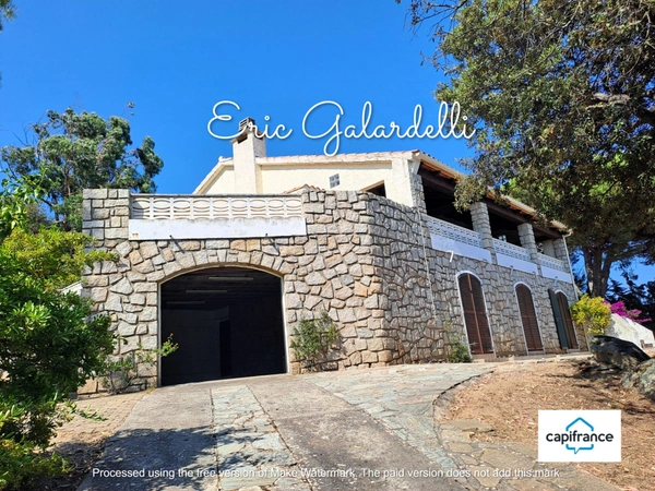 À vendre Olmeto: Vaste demeure en pierres avec vue panoramique mer et golfe du Valinco, quartier résidentiel, grand terrain piscinable, idéal projet hôtelier, investissement locatif en Corse du Sud