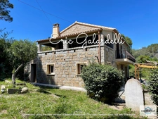 A VENDRE opportunité rare Magnifique Villa de caractère en pierres de taille de 7 pièces sur terrain arboré de 2500m2  au pied de la plage de Portigliolo, à BELVEDERE CAMPOMORO (20)