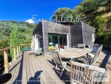 EXCEPTIONNEL A VENDRE :Maison d’architecte bioclimatique 6 pièces  avec atelier d'artiste — 155 m² — magnifique vue vallée, entre mer et montagne à Sainte Lucie de Tallano  (20)A voir absolument!
