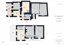 Ensemble immobilier de caractère : maison en pierre + grange