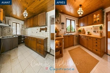 Ensemble immobilier de caractère : maison en pierre + grange