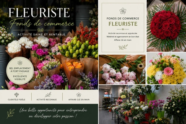 Fonds de commerce FLEURISTE  Emplacement stratégique • Belle opportunité • Une adresse où la passion devient entreprise(13)