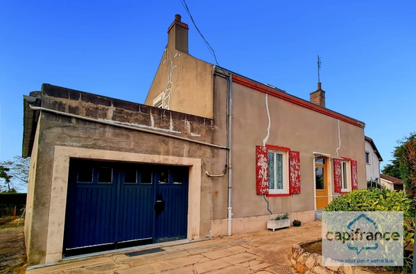 Maison lumineuse 109 m² – Fort potentiel – Possibilité 2 logements – Saint-Vallier 71230