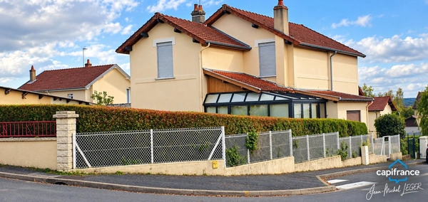 SAINT-VALLIER – QUARTIER DES GAUTHERETS – MAISON 114 M² – 3 CHAMBRES – JARDIN, GARAGE ET DÉPENDANCES