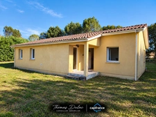 Dpt (40) - Maison de plain-pied 5 pièces - 96 m² - 4 Chambres - Terrain 1780 m² - Saint-Foy (40190)