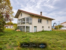 Dpt Gers (32) – À vendre BARCELONNE-DU-GERS – Maison P6 de 156 m² habitables + grand sous-sol et garage de 106 m² sur 3 560 m² de terrain