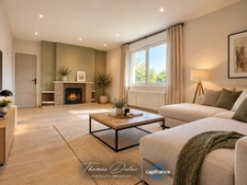 Dpt Gers (32) – À vendre BARCELONNE-DU-GERS – Maison P6 de 156 m² habitables + grand sous-sol et garage de 106 m² sur 3 560 m² de terrain