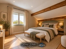 Dpt Gers (32) – À vendre BARCELONNE-DU-GERS – Maison P6 de 156 m² habitables + grand sous-sol et garage de 106 m² sur 3 560 m² de terrain