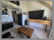 ARZON – À 300 M DE LA PLAGE ET DU PORT – CHARMANT APPARTEMENT AVEC CHAMBRE EN MEZZANINE