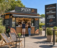 RESTAURATION SPÉCIALISÉ DANS LA PIZZA – EMPLACEMENT N°1 – BELLE RENTABILITÉ - Proche de LA ROCHE BERNARD (44)