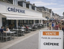 ? VENTE DE FONDS DE COMMERCE – RESTAURANT / CRÊPERIE – EMPLACEMENT N°1 - DAMGAN 