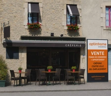 Fonds de commerce - crêperie avec appartement - centre ville - Herbignac 44