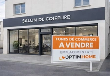 Fonds de commerce à vendre Salon de coiffure proche de Lorient – Emplacement N°1 – 72 m²