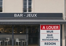 À LOUER – CENTRE-VILLE DE REDON - BAR – PETITE RESTAURATION – LICENCE IV