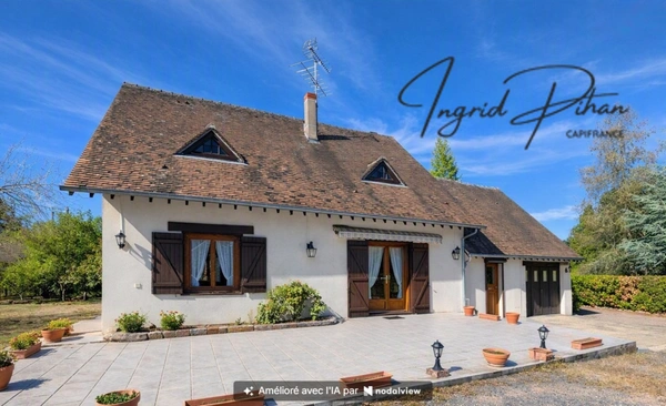 Maison 7 pièces – 2400 m² terrain – Garage - NOGENT SUR VERNISSON (45)