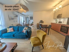 Appartement T3 : 71m2 + Terrasse de 58m2 - 2 PARKINGS - Coeur de Ville - BEZONS (95)