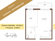 T2 - 43m2 + Balcon de 6m2 + Parking - BEZONS (95)